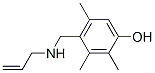 Phenol, 4-[(allylamino)methyl]-2,3,5-trimethyl- (8CI) Struktur