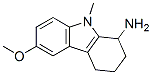 Carbazole, 1-amino-1,2,3,4-tetrahydro-6-methoxy-9-methyl- (8CI) Struktur