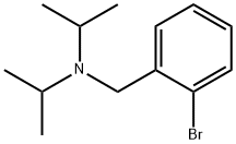 N-(2-BROMOBENZYL)-DIISOPROPYLAMINE Struktur