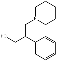 2-PHENYL-3-PIPERIDIN-1-YL-PROPAN-1-OL
 Struktur