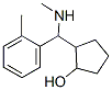 Cyclopentanol, 2-[o-methyl-alpha-(methylamino)benzyl]- (8CI) Struktur