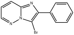 3-Bromo-2-phenylimidazo[1,2-b]pyridazine Struktur