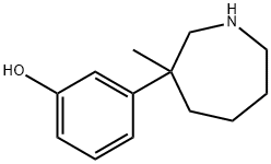 Phenol, m-(hexahydro-3-methyl-1H-azepin-3-yl)- (8CI) Struktur