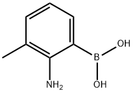 m-Tolueneboronic  acid,  2-amino-  (8CI) Struktur