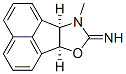 Acenaphth[1,2-d]oxazole, 6b,8,9,9a-tetrahydro-8-imino-9-methyl-, cis-(+)- (8CI) Struktur