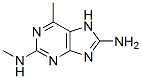 Purine,  8-amino-6-methyl-2-(methylamino)-  (8CI) Struktur