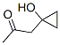 2-Propanone, 1-(1-hydroxycyclopropyl)- (9CI) Struktur