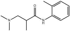 o-Propionotoluidide, 3-(dimethylamino)-2-methyl- (8CI) Struktur