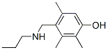 Phenol, 2,3,5-trimethyl-4-[(propylamino)methyl]- (8CI) Struktur