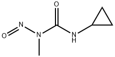 1-Cyclopropyl-3-methyl-3-nitrosourea Struktur