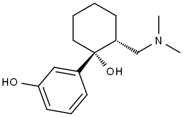 O-DESMETHYL TRAMADOL HCL Struktur