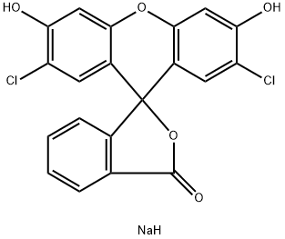 2',7'-DICHLOROFLUORESCEIN SODIUM SALT Struktur