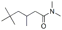 N,N,3,5,5-pentamethylhexanamide Struktur