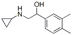 Benzenemethanol, alpha-[(cyclopropylamino)methyl]-3,4-dimethyl- (9CI) Struktur