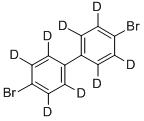 4,4'-DIBROMODIPHENYL-D8 Struktur