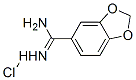 BENZO[1,3]DIOXOLE-5-CARBOXAMIDINE HYDROCHLORIDE Struktur