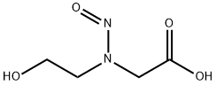 N-(2-hydroxyethyl)-N-carboxymethylnitrosamine Struktur