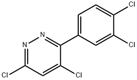 4,6-DICHLORO-3-(3,4-DICHLOROPHENYL)-PYRIDAZINE Struktur