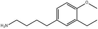 Benzenebutanamine, 3-ethyl-4-methoxy- (9CI) Struktur