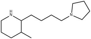 Piperidine, 3-methyl-2-[4-(1-pyrrolidinyl)butyl]- (9CI) Struktur