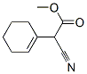 methyl alpha-cyano-1-cyclohexene-1-acetate Struktur