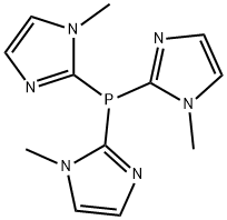 2-[BIS(1-METHYL-1H-IMIDAZOL-2-YL)PHOSPHINO]-1-METHYL-1H-IMIDAZOLE Struktur