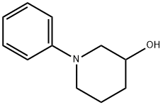 1-Phenylpiperidin-3-ol Struktur