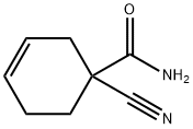 3-Cyclohexene-1-carboxamide,  1-cyano- Struktur