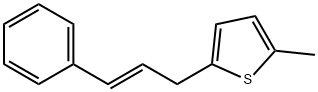 Thiophene, 2-methyl-5-[(2E)-3-phenyl-2-propenyl]- (9CI) Struktur