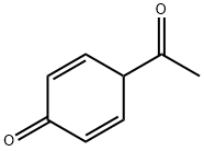 2,5-Cyclohexadien-1-one, 4-acetyl- (9CI) Struktur