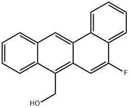 5-Fluorobenz(a)anthracene-7-methanol Struktur