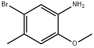 Benzenamine, 5-bromo-2-methoxy-4-methyl- (9CI) Struktur