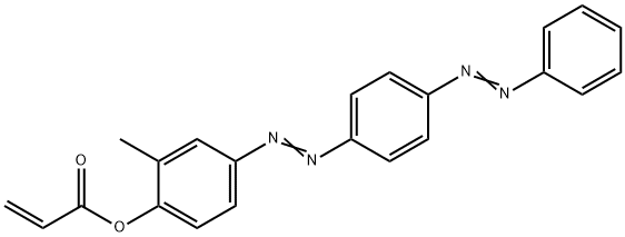 DISPERSE YELLOW 7 ACRYLATE  96 Struktur