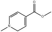 4-Pyridinecarboxylicacid,1,2-dihydro-1-methyl-,methylester(9CI) Struktur