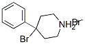 4-bromo-4-phenylpiperidinium bromide Struktur