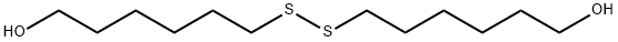 BIS-(6-HYDROXYHEXYL)DISULFIDE Struktur