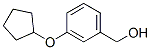 Benzenemethanol, 3-(cyclopentyloxy)- (9CI) Struktur