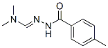 Benzoic acid, 4-methyl-, (2E)-[(dimethylamino)methylene]hydrazide (9CI) Struktur