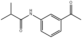 PropanaMide, N-(3-acetylphenyl)-2-Methyl- Struktur