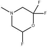 Morpholine,  2,2,6-trifluoro-4-methyl- Struktur