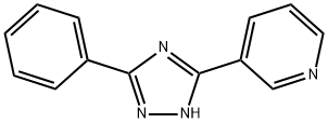 3-(5-PHENYL-4H-1,2,4-TRIAZOL-3-YL)PYRIDINE Struktur