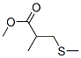 methyl 2-methyl-3-(methylthio)propionate Struktur