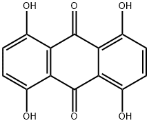 1,4,5,8-TETRAHYDROXYANTHRAQUINONE Structure