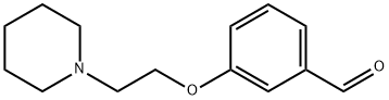 3-[2-(1-PIPERIDINYL)ETHOXY]BENZALDEHYDE OXALATE Struktur