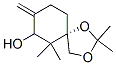 1,3-Dioxaspiro[4.5]decan-7-ol,2,2,6,6-tetramethyl-8-methylene-,(5S)-(9CI) Struktur