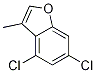 Benzofuran, 4,6-dichloro-3-Methyl- Struktur