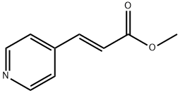 METHYL-3-(4-PYRIDYL)ACRYLATE Struktur