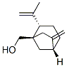 Bicyclo[3.2.1]octane-1-methanol, 6-methylene-2-(1-methylethenyl)-, (1R,2S,5R)- (9CI) Struktur