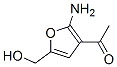 Ethanone, 1-[2-amino-5-(hydroxymethyl)-3-furanyl]- (9CI) Struktur