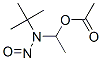 1-((1-Dimethylethyl)nitrosoamino)ethanol acetate (ester) Struktur